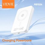 Power Bank Magnétique Vidvie 10000 mAh 15W