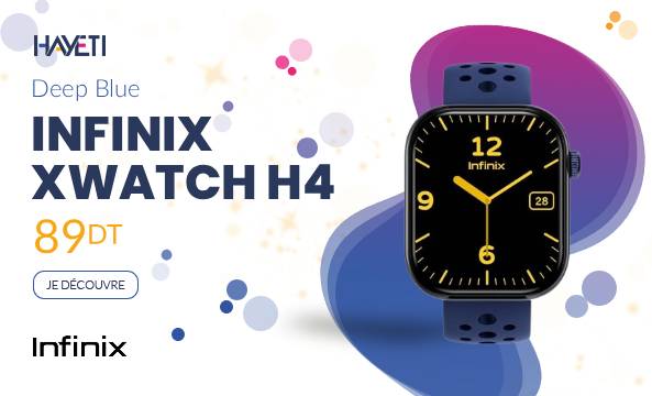 infinix xwatch h4 blue